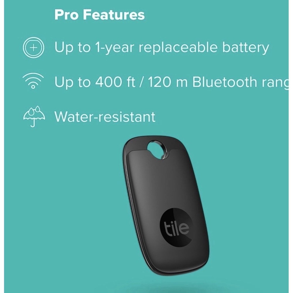 Tile PRO Life360 Pro Bluetooth Tracker Key Finder Locator iOS Android New Sealed - Picture 7 of 7